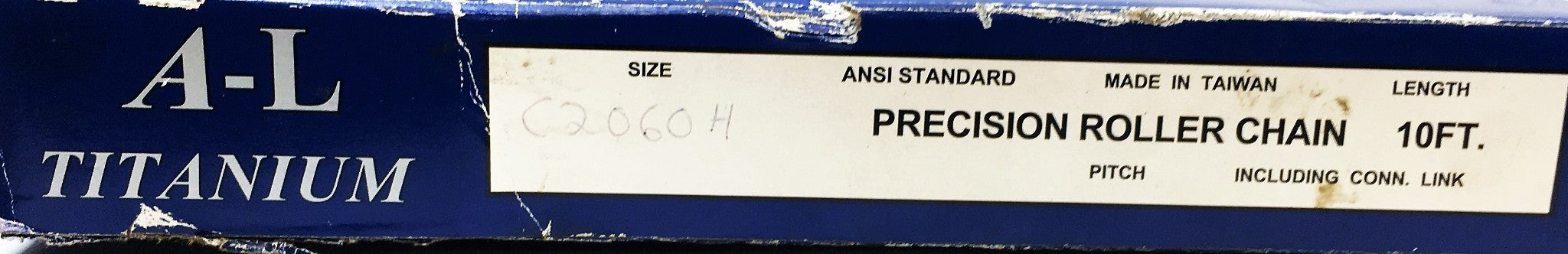 Allied-Locke Titanium Star 10 Foot Precision Roller Chain C2060H NOS