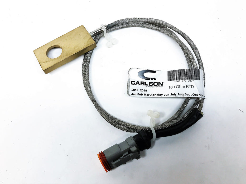 Carlson 100 Ohm Screed Temperature Sensor 100-377-000 NOS