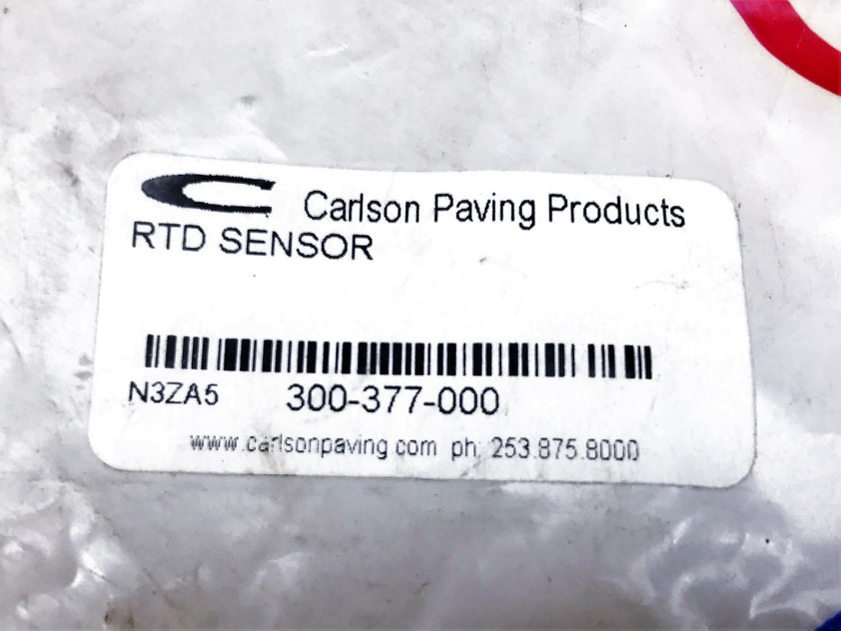 Carlson 100 Ohm Screed Temperature Sensor 100-377-000 NOS