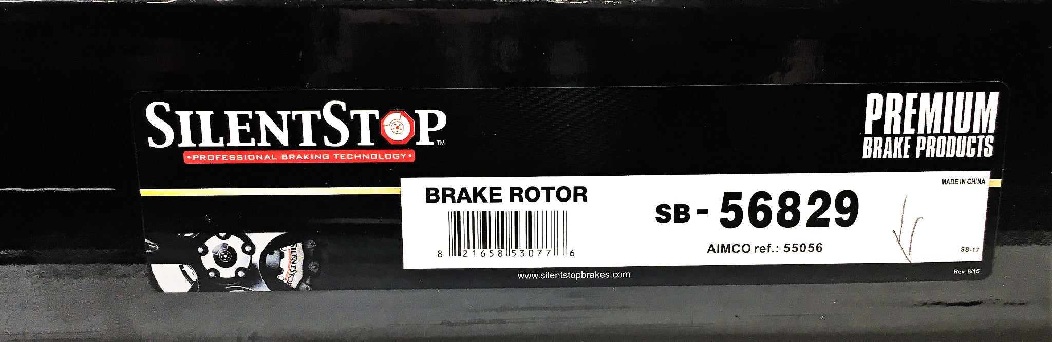 SilentStop Brake Rotor SB-56829 NOS