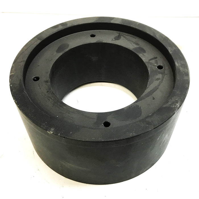 Meeco 8 inch x 4 inch Rubber Conveyor Belt Roller 3670-19-M1 NOS