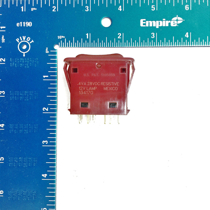 Unbranded Warning Light Switch 134170 NOS