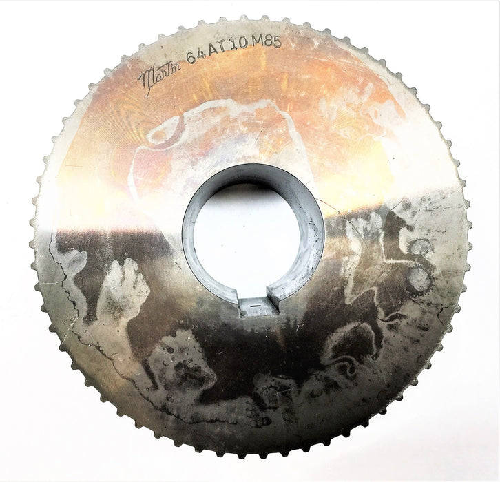MARTIN High Torque Belt Drive Sprocket 64AT10M85 NOS