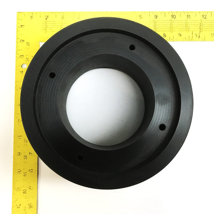 Meeco 8 inch x 4 inch Rubber Conveyor Belt Roller 3670-19-M1 NOS