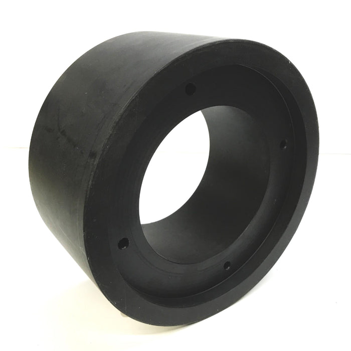 Meeco 8 inch x 4 inch Rubber Conveyor Belt Roller 3670-19-M1 NOS