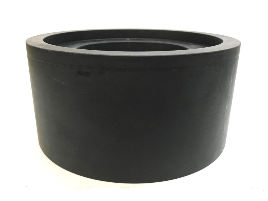 Meeco 8 inch x 4 inch Rubber Conveyor Belt Roller 3670-19-M1 NOS