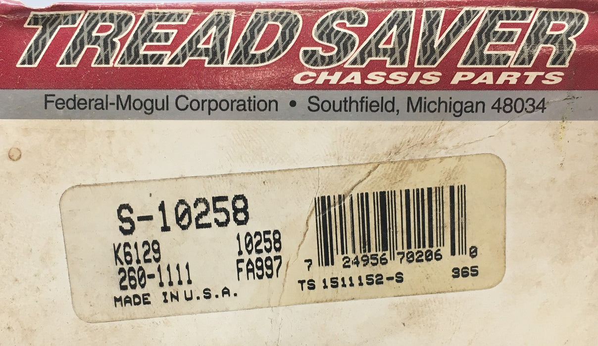 Tread Saver Suspension Ball Joint S-10258 NOS