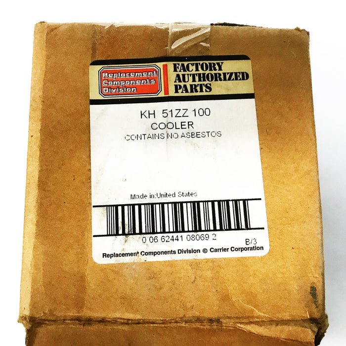 Carrier Oil Cooler KH51ZZ100 NOS