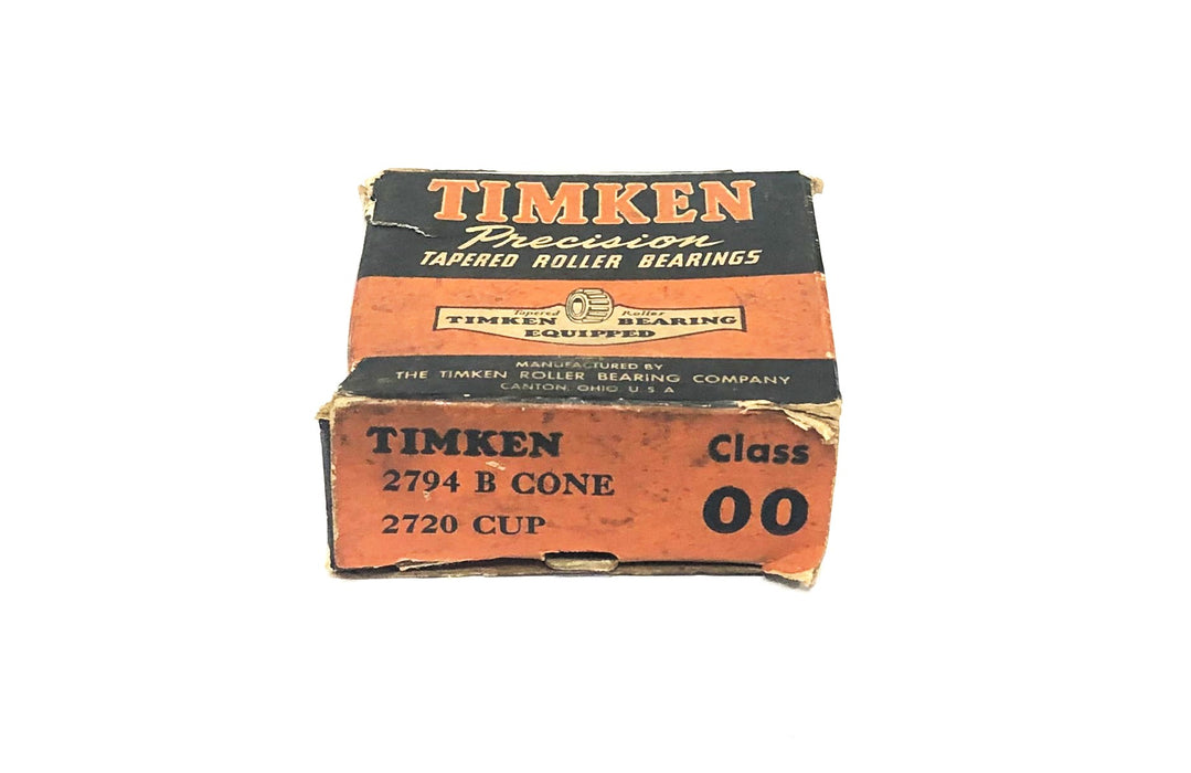 Timken Tapered Roller Bearing 2794B/2720 NOS