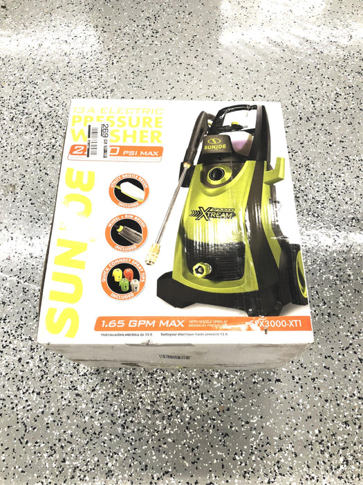 SunJoe 13A 2200 PSI Max Electric Pressure Washer SPX3000-XT1 NOS