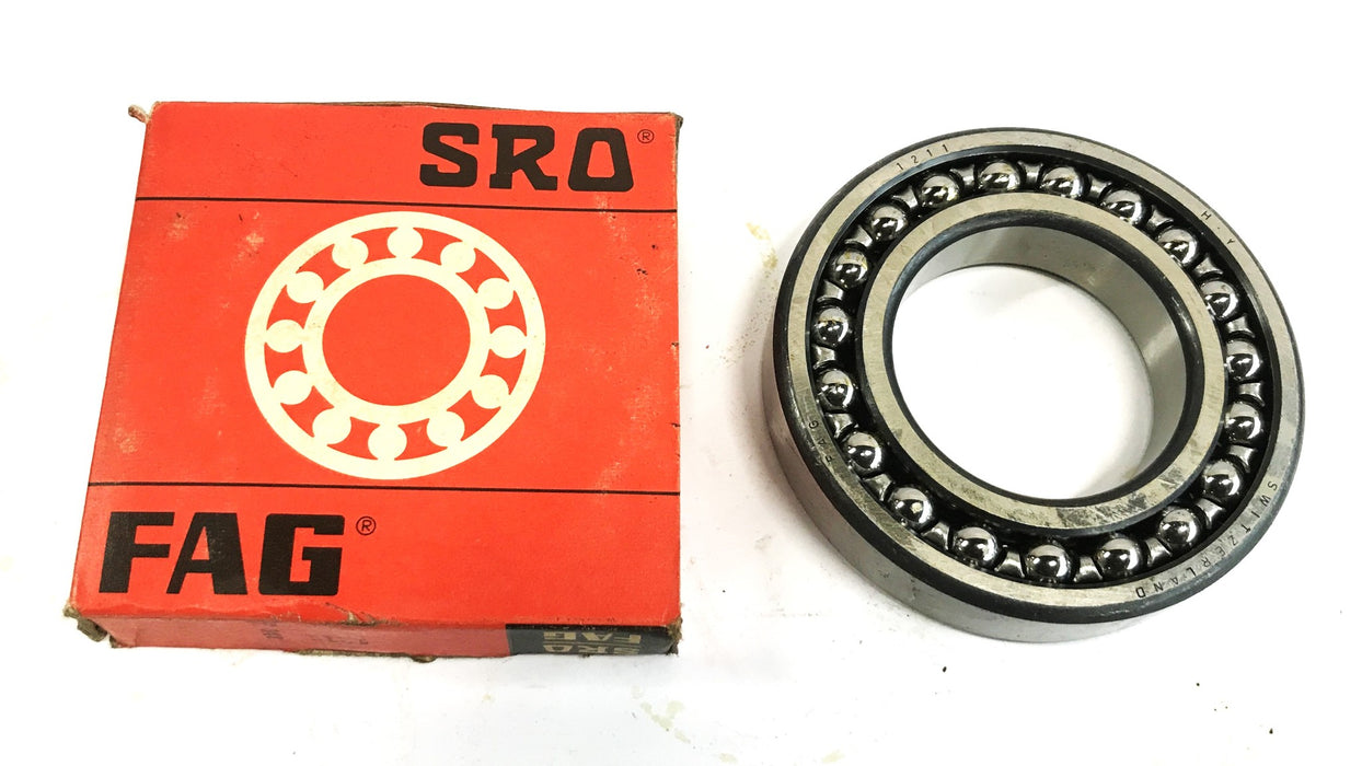 FAG Self-Aligning Ball Bearing 1211 NOS