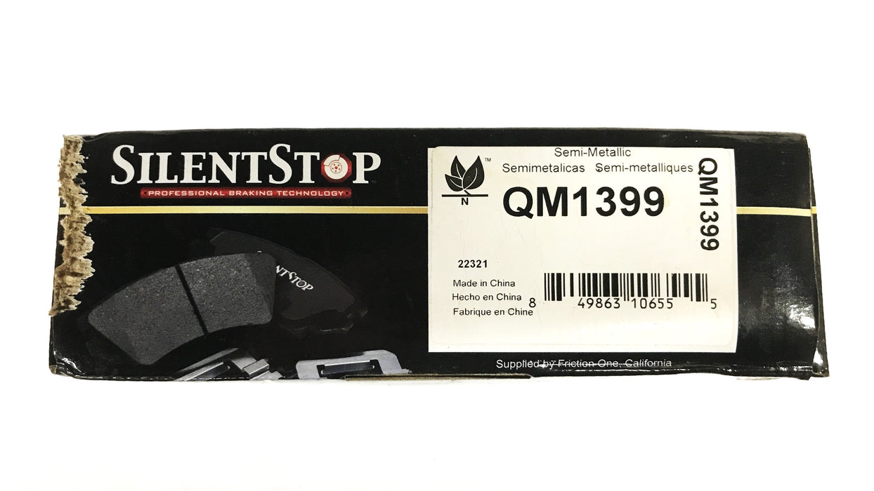 Silent Stop Semi-Metallic Brake Pad Kit QM1399 NOS