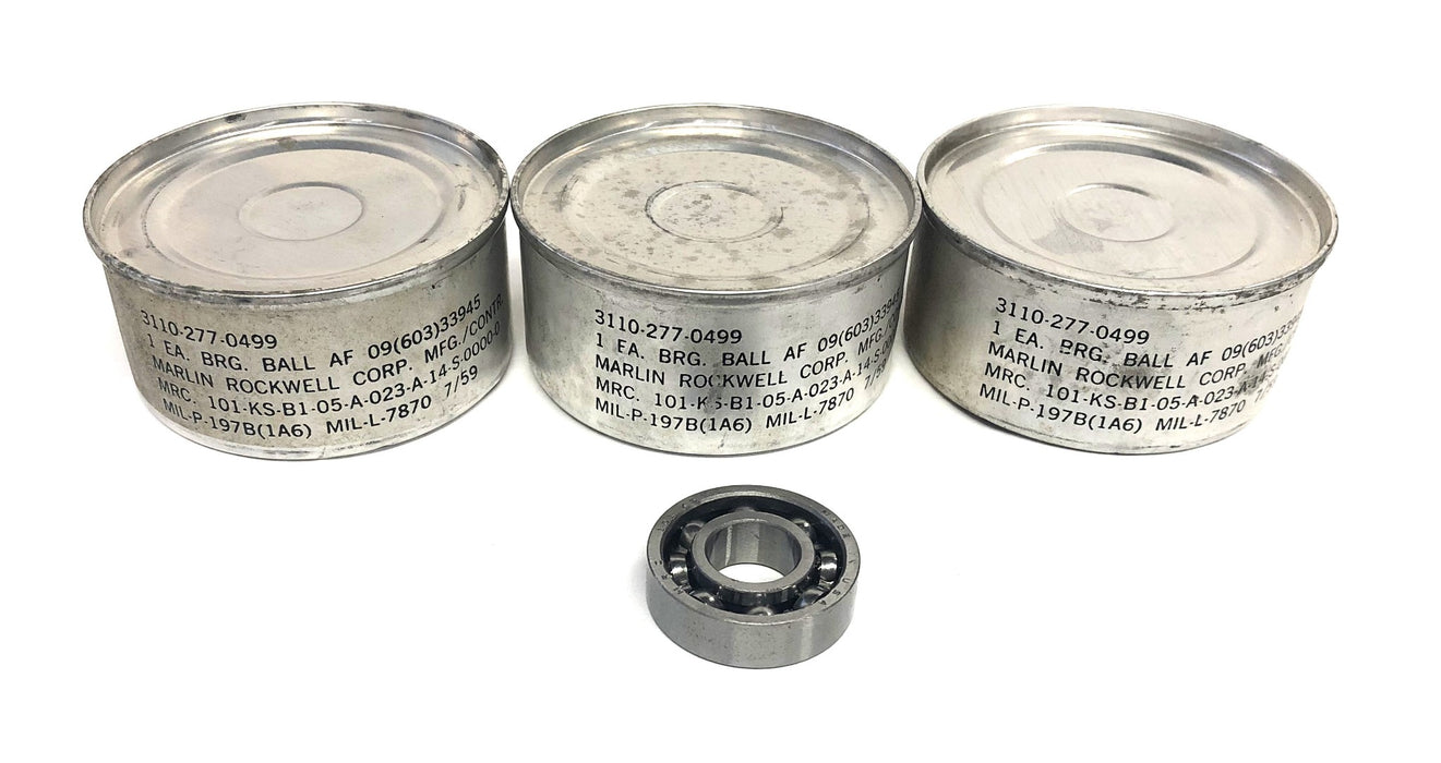 MRC Single Row Ball Bearing 101KS [Lot of 3] NOS