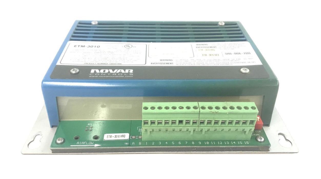 Novar Controls ETM-3010 Thermostat Controller (HRO/V4.8) 732031000 USED