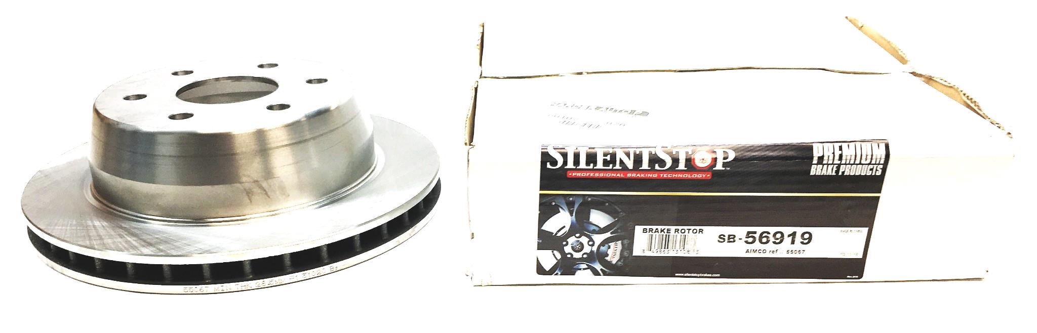 SilentStop Brake Rotor SB-56919 NOS
