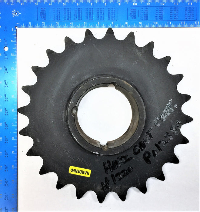 MARTIN Hardened Roller Chain Sprocket Martin 120BTB24H NOS