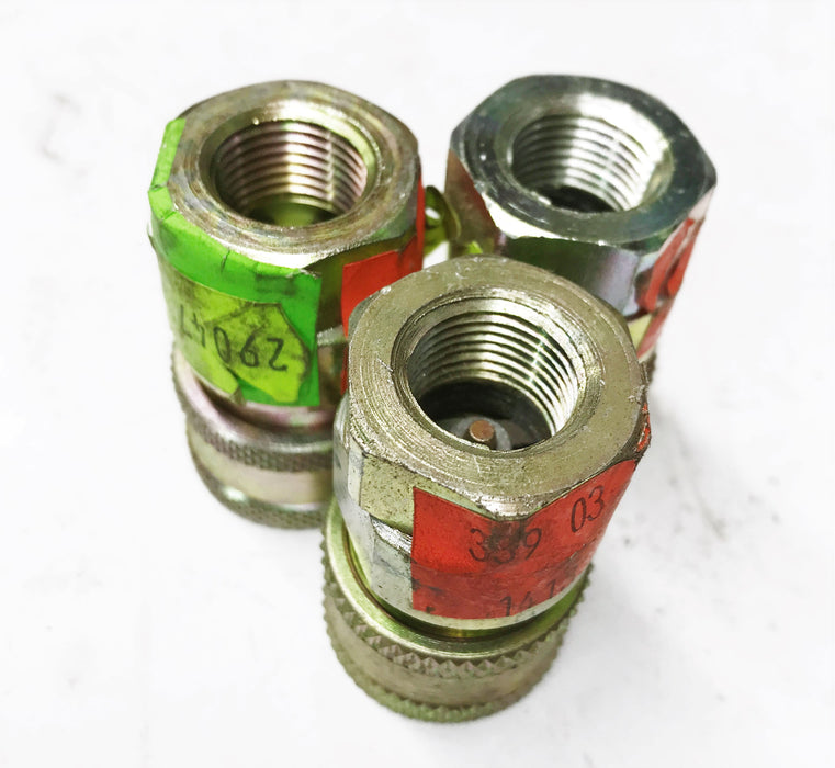 Perfecting Coupler "Series 4" .375" Female Coupler 2904734 [Lot of 3] NOS