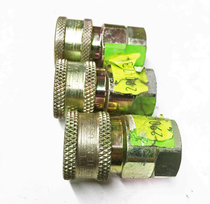 Perfecting Coupler "Series 4" .375" Female Coupler 2904734 [Lot of 3] NOS