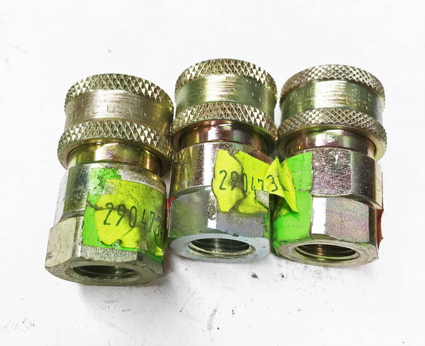 Perfecting Coupler "Series 4" .375" Female Coupler 2904734 [Lot of 3] NOS