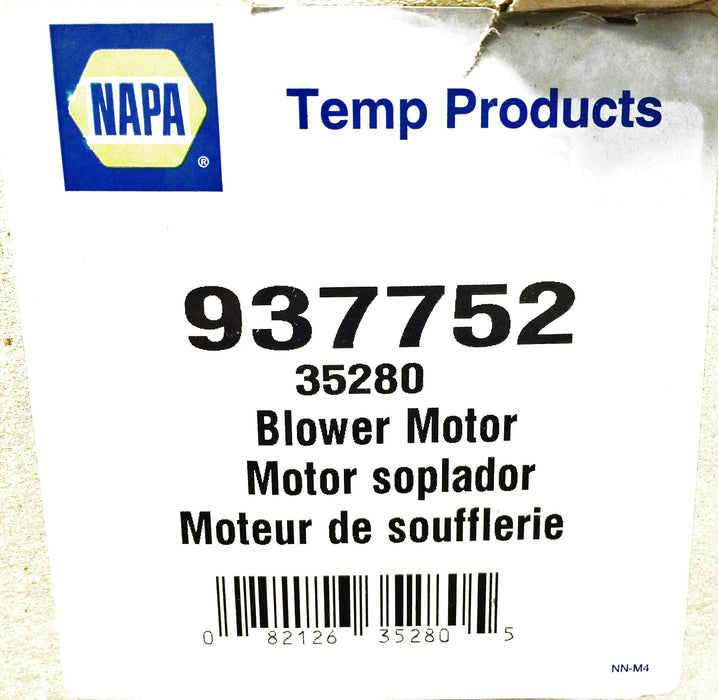 Napa Blower Motor 937752 (35280) NOS