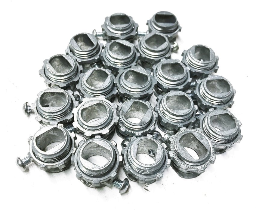 Unbranded 3/8" Conduit Connector [Lot of 20] NOS