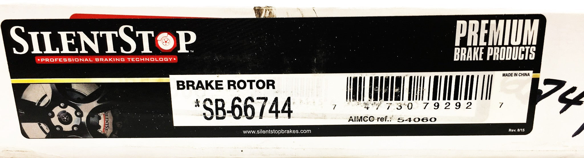 SilentStop Brake Rotor SB-66744 NOS