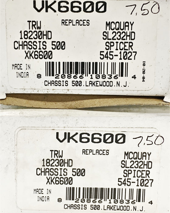 Unbranded Suspension Stabilizer Bar Link Kit VK6600 NOS