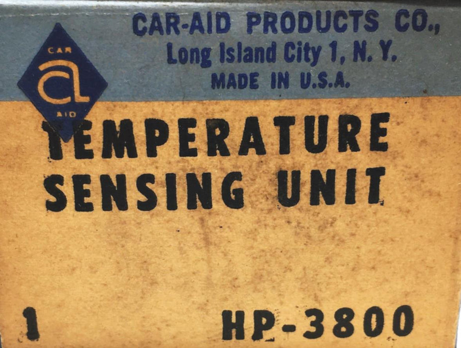 Car Aid Temperature Sensing Unit HP-3800 NOS