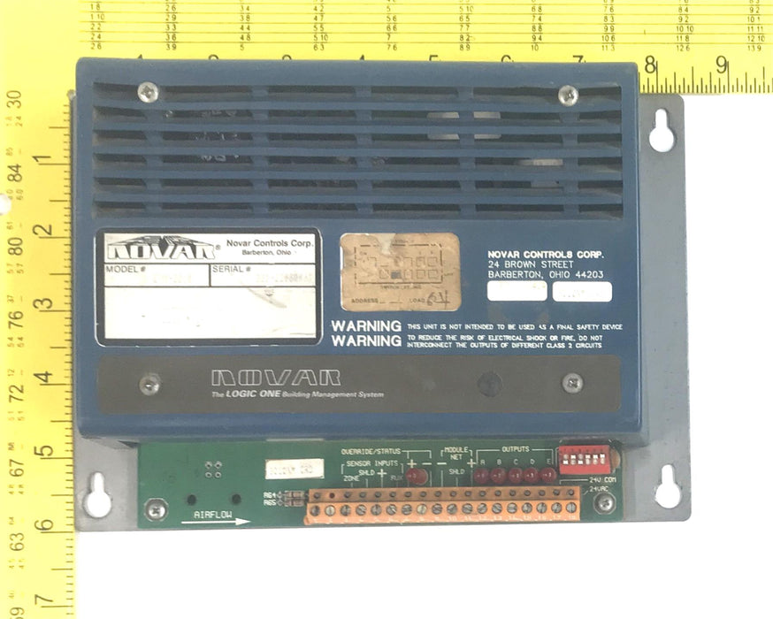 Novar Controls ETM-3010 Thermostat Controller (3010/M CRD/V4.4) 732031000 USED