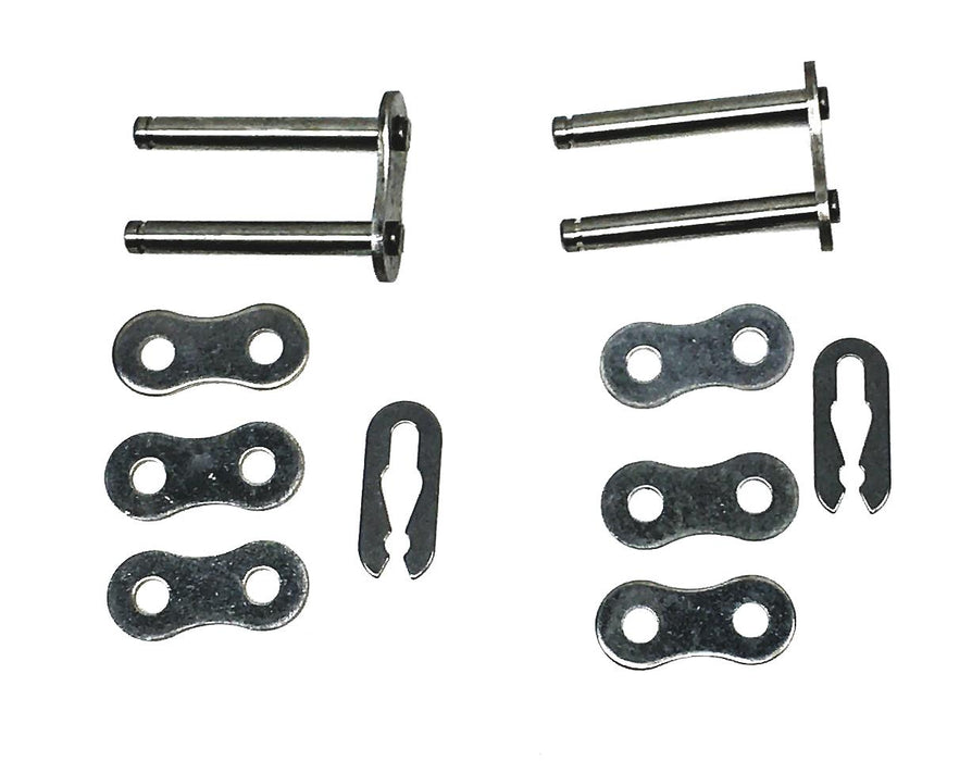 Unbranded 1/2 IN Pitch 5/16IN Width Connecting Link 40-2 (40SS) [Lot of 2 ] NOS