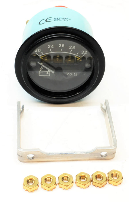 Teleflex Volt Gauge  9173074 NOS
