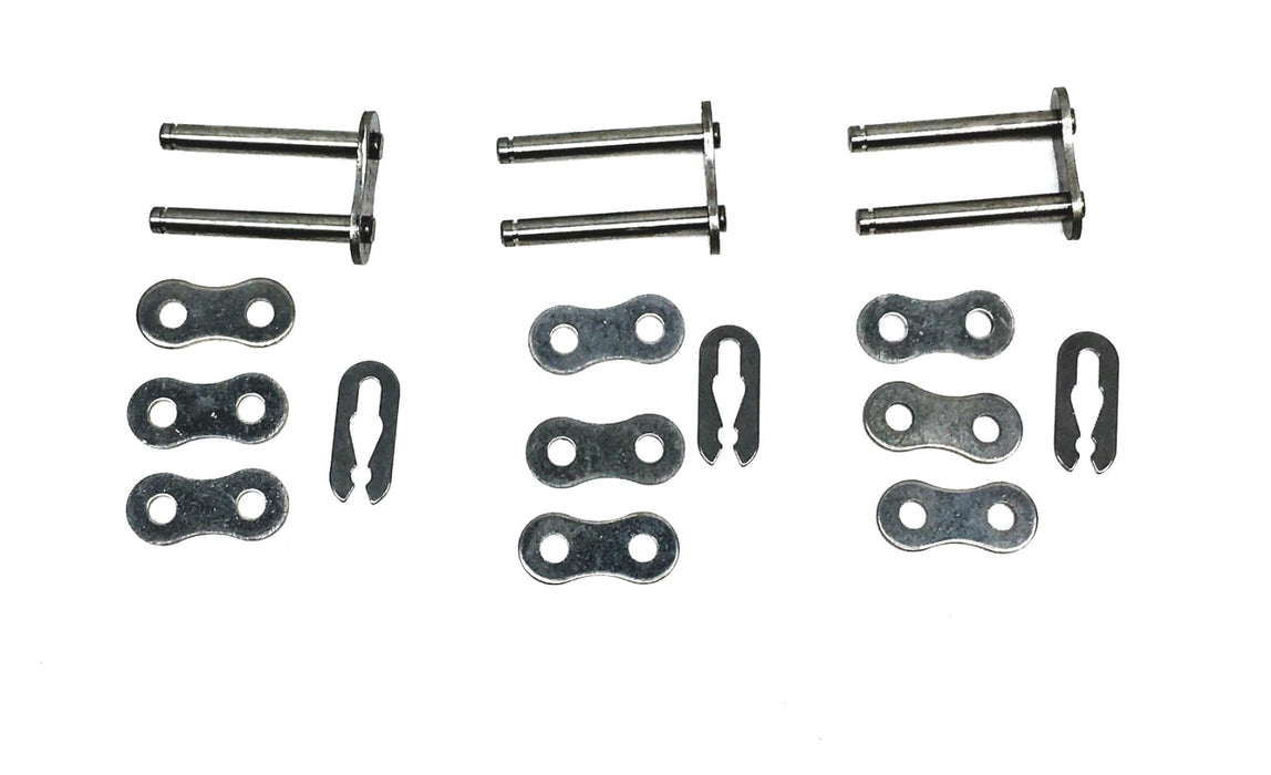 Unbranded 1/2 IN Pitch 5/16IN Width Connecting Link 40-2 (40SS) [Lot of 3] NOS