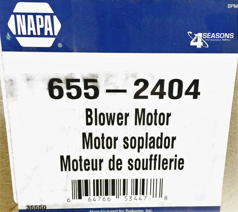 Napa Blower Motor 655-2404 (35550) NOS