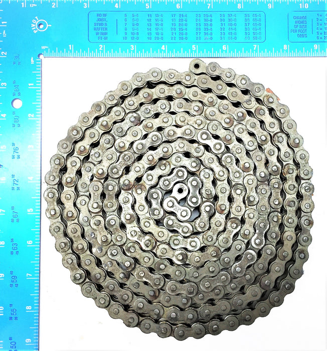 MORSE 10' Double-Strand Roller Chain #40 NOS