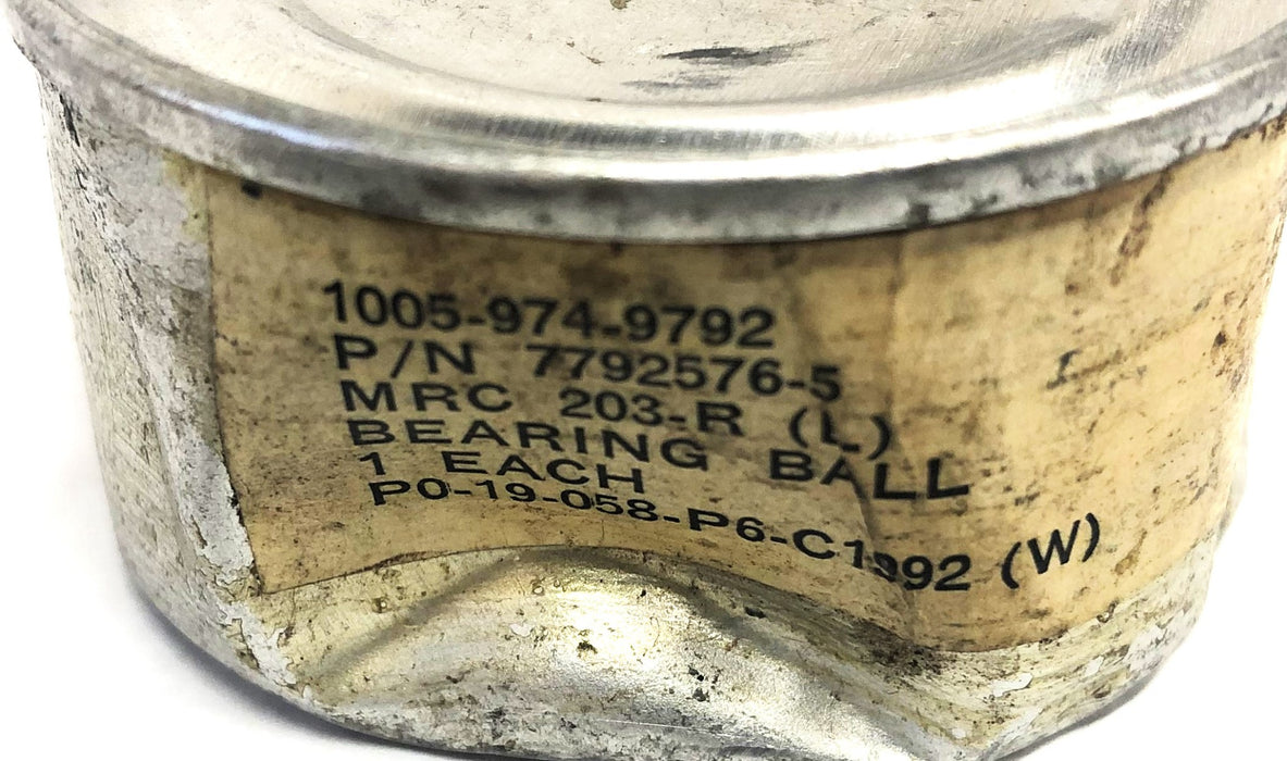 MRC Angular Contact Ball Bearing 203-R (L) NOS