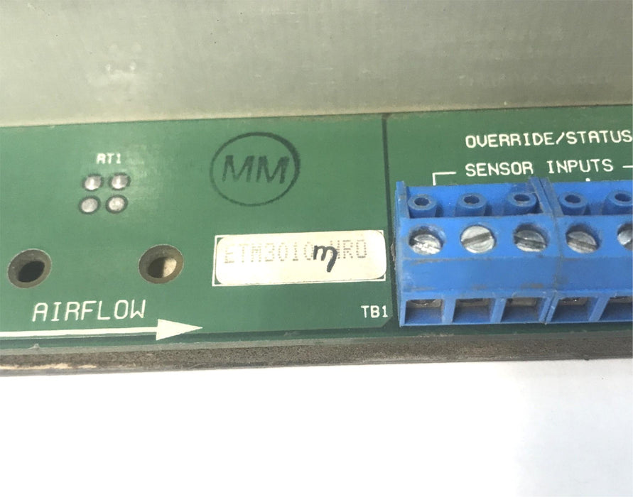 Novar Controls ETM-3010 Thermostat Controller (ETM3010 MRO/V4.8) 732031000 USED