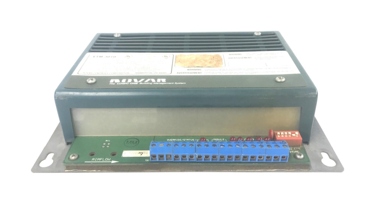 Novar Controls ETM-3010 Thermostat Controller (ETM3010 MRO/V4.8) 732031000 USED