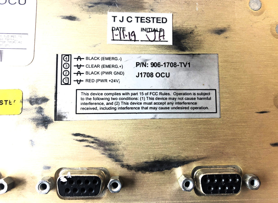 Twin Vision Destination Display Sign Control Board For Bus 906-1708-TV1 NOS