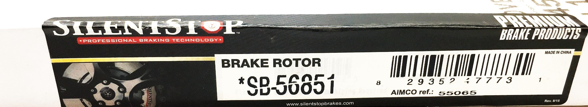 SilentStop Brake Rotor SB-56851 NOS