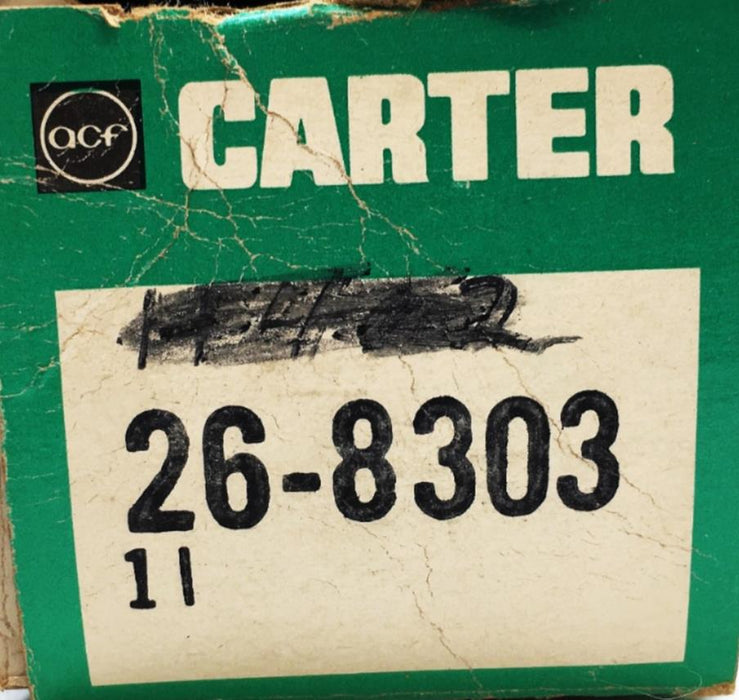 Carter Heater Control Valve 26-8303 NOS