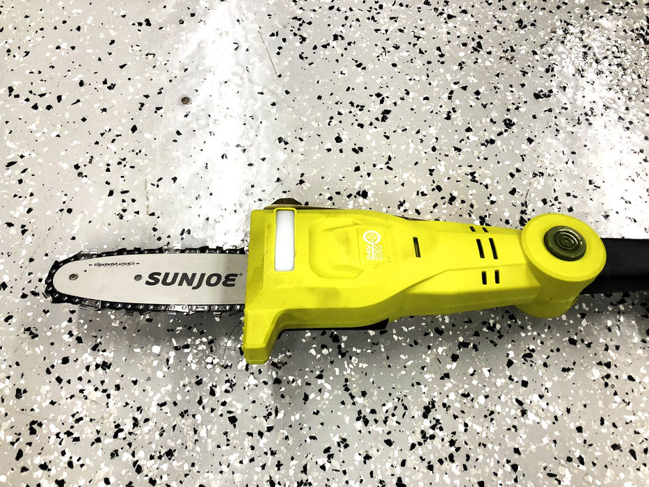 SunJoe 8 Inch 24V Max Cordless Pole Chain Saw 24V-PS8CMAX-LTE USED