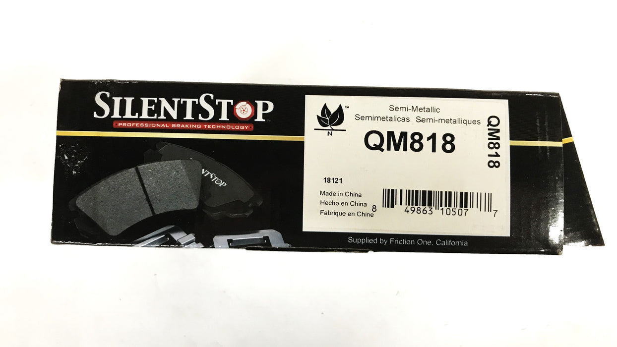 Silent Stop Semi-Metallic Brake Pad Kit QM818 NOS