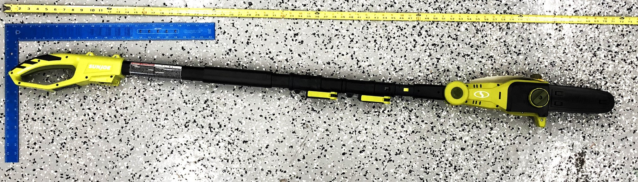 SunJoe 8 Inch 24V Max Cordless Pole Chain Saw 24V-PS8CMAX-LTE USED