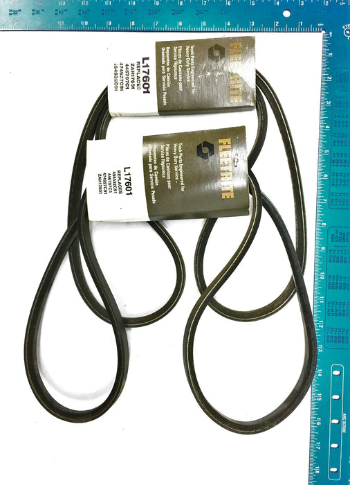 Fleetrite Drive Belt L17601 [Lot of 2] NOS