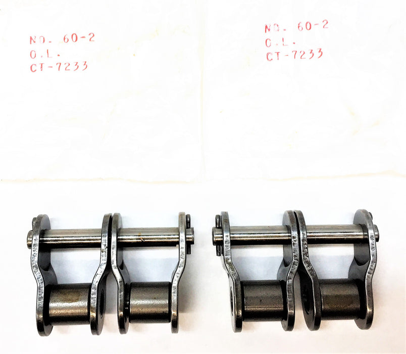 UNBRANDED 60-2 Offset Chain Link CT-7233 [Lot of 2] NOS