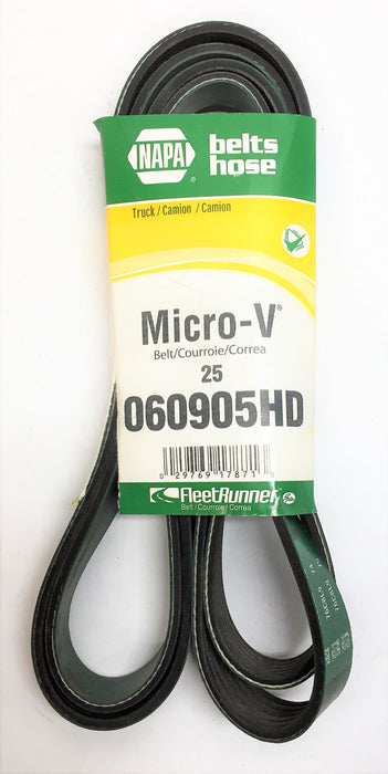 NAPA FleetRunner Micro-V Belt 060905HD (25060905HD) NOS