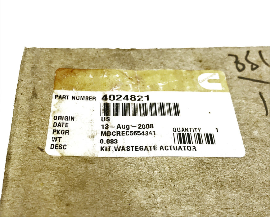 Cummins OEM Wastegate Actuator Assembly 4024821 NOS