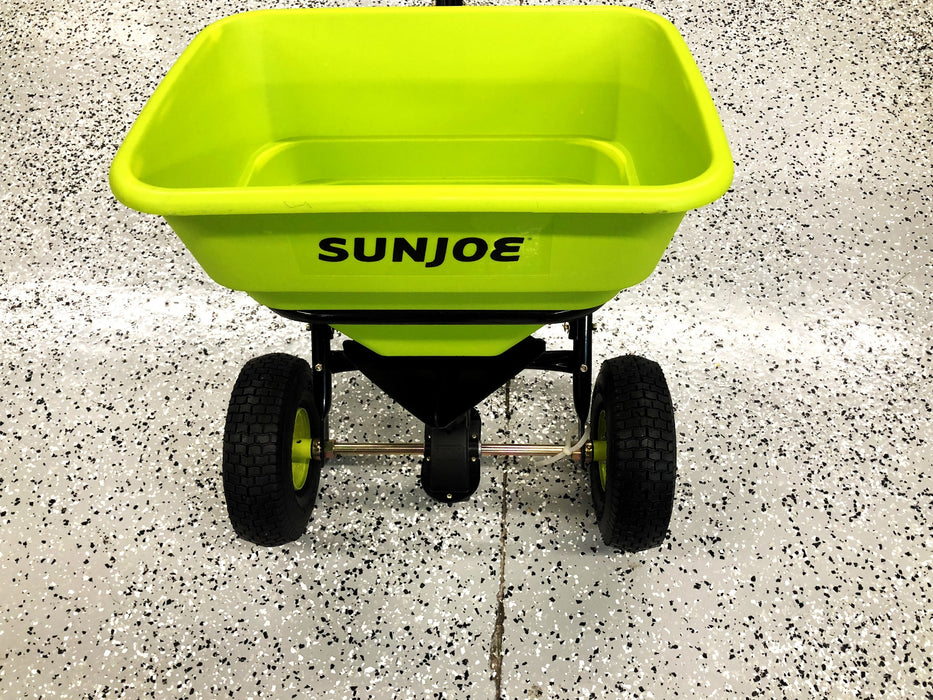 SunJoe 70LB Multi-Purpose Walking Behind Spreader SJ-WBS70 LOCAL PICKUP ONLY NOS