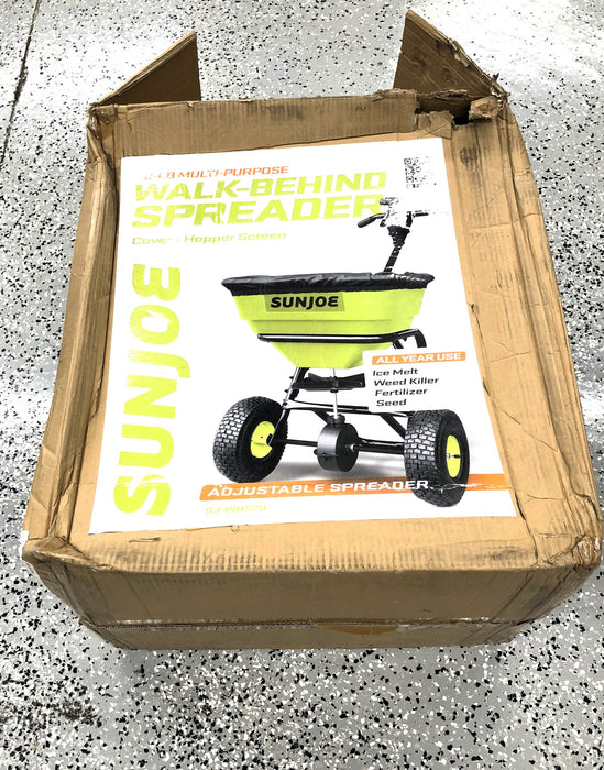 SunJoe 70LB Multi-Purpose Walking Behind Spreader SJ-WBS70 LOCAL PICKUP ONLY NOS