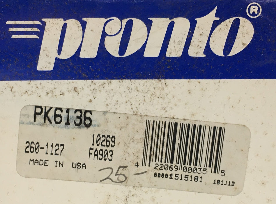 Pronto Suspension Ball Joint PK6136 NOS